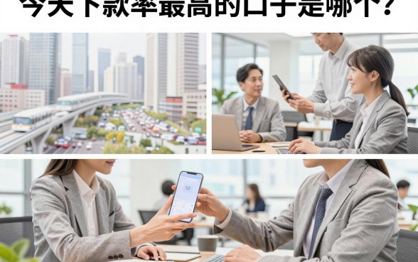 今天下款率最高的口子是哪个?2026最新容易通过的贷款平台推荐