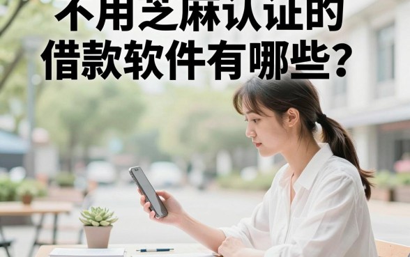 不用芝麻认证的借款软件有哪些？盘点无视征信秒下款的口子