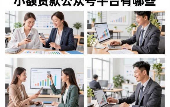 小额贷款公众号平台有哪些,正规靠谱的小额贷款公众号推荐