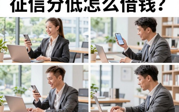 征信分低怎么借钱?急用钱哪里能贷到款