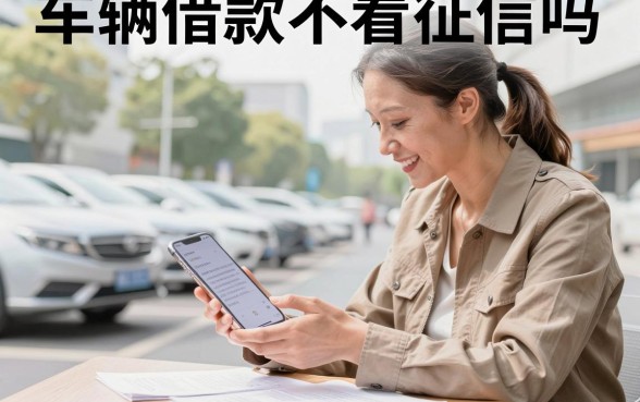 车辆借款不看征信吗，不看征信的汽车抵押贷款是真的吗