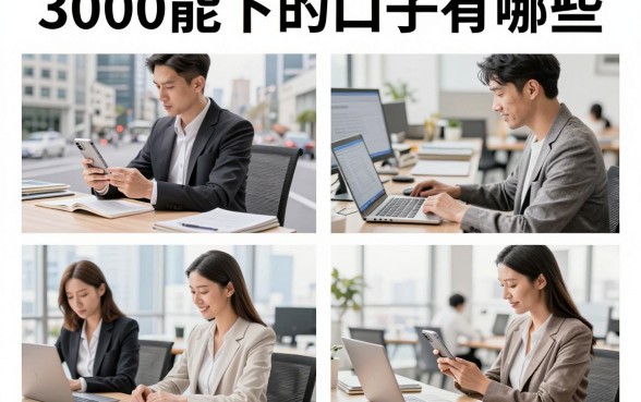 3000能下的口子有哪些，征信花哪里可以借3000急用