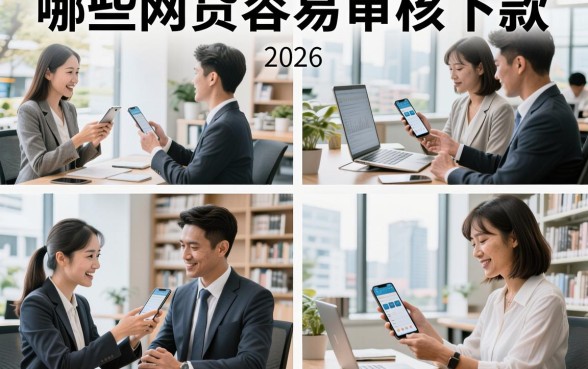哪些网贷容易审核下款,2026年征信花也能下款的网贷推荐