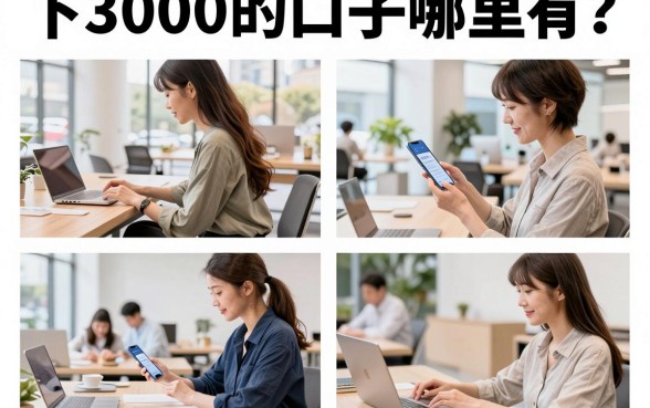 下3000的口子哪里有？盘点2026年靠谱下款快的借款平台