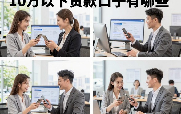 10万以下贷款口子有哪些,征信花哪里能下款?