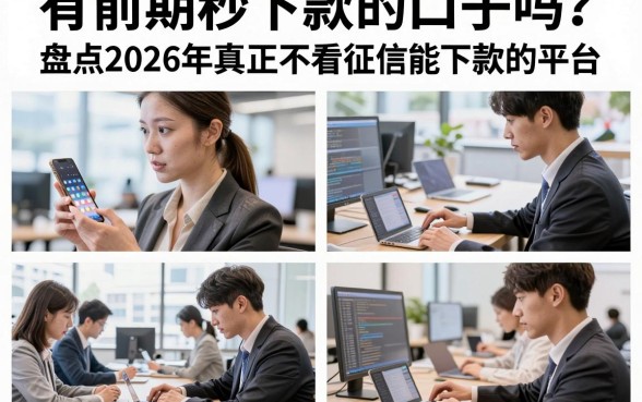 有前期秒下款的口子吗?盘点2026年真正不看征信能下款的平台