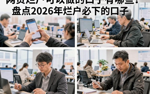 网贷烂户可以做的口子有哪些?盘点2026年烂户必下的口子