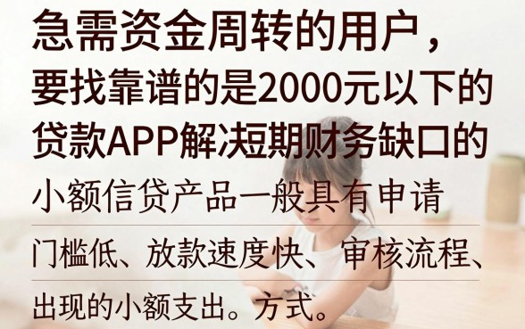 2千以下的贷款app有哪些?盘点容易通过的小额贷款平台