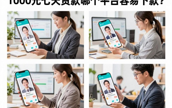 1000元七天贷款哪个平台容易下款？正规小额贷款推荐