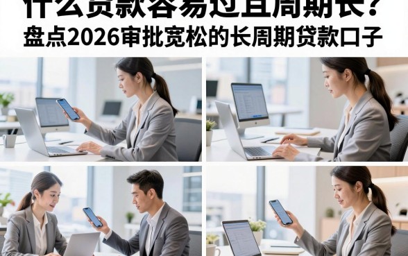 什么贷款容易过且周期长？盘点2026审批宽松的长周期贷款口子