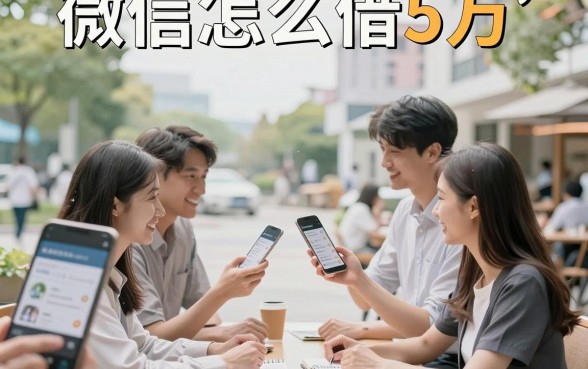 微信怎么借5万，微信借款5万哪个平台容易下款