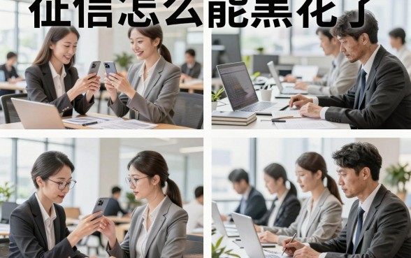 征信怎么能黑花了,征信黑了怎么恢复征信