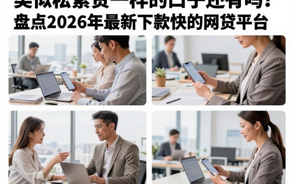 类似松紧贷一样的口子还有吗?盘点2026年最新下款快的网贷平台