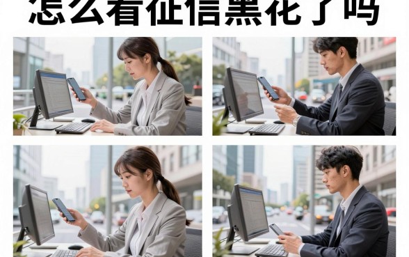怎么看征信黑花了吗，查询个人征信黑名单的方法