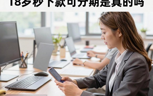 18岁秒下款可分期是真的吗,哪个平台容易下款