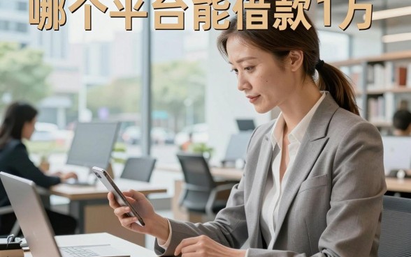 哪个平台能借款1万，正规借款平台哪个容易下款