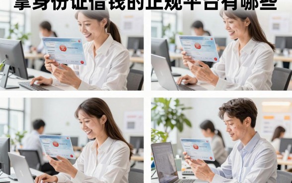 拿身份证借钱的正规平台有哪些，只用身份证借钱靠谱吗