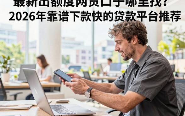 最新出额度网贷口子哪里找?2026年靠谱下款快的贷款平台推荐