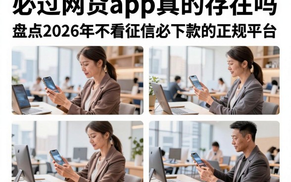 必过网贷app真的存在吗,盘点2026年不看征信必下款的正规平台