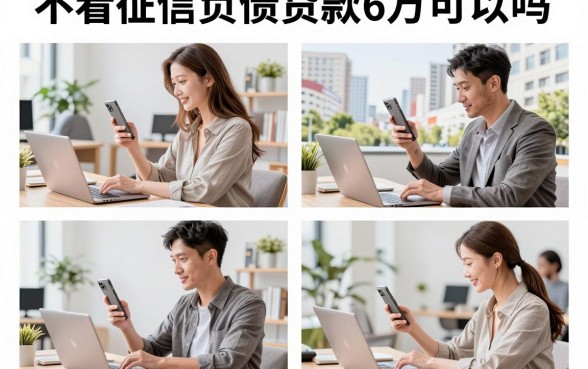 不看征信负债贷款6万可以吗?不看征信负债高哪里能贷款