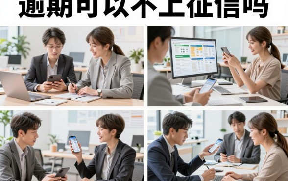 逾期可以不上征信吗,逾期多久才会上征信记录