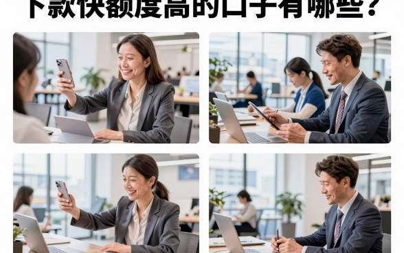 下款快额度高的口子有哪些?2026年靠谱借款平台推荐