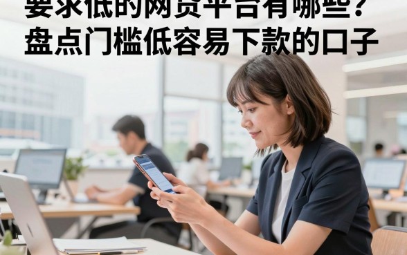 要求低的网贷平台有哪些？盘点门槛低容易下款的口子