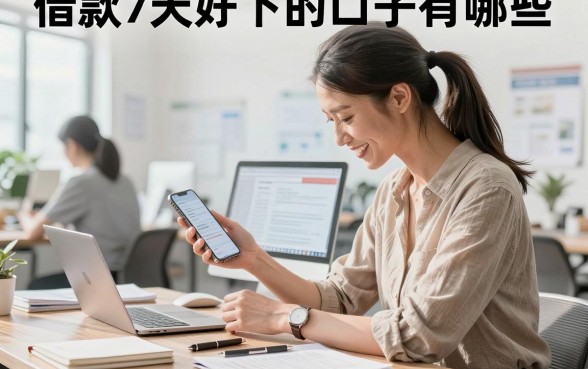 借款7天好下的口子有哪些，急需资金周转哪里能快速下款？