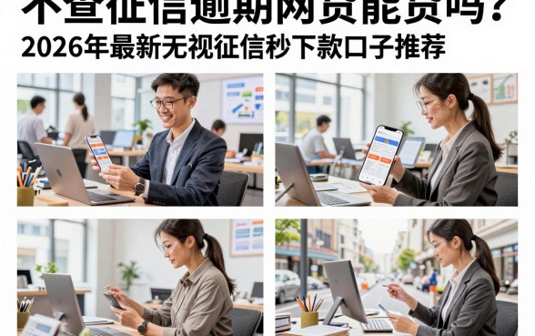 不查征信逾期网贷能贷吗？2026年最新无视征信秒下款口子推荐