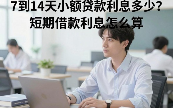 7到14天小额贷款利息多少？短期借款利息怎么算