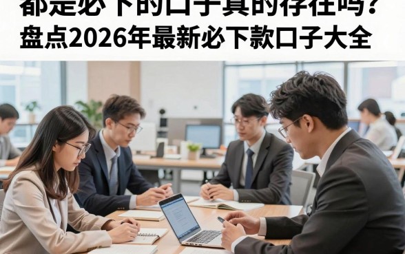 都是必下的口子真的存在吗？盘点2026年最新必下款口子大全