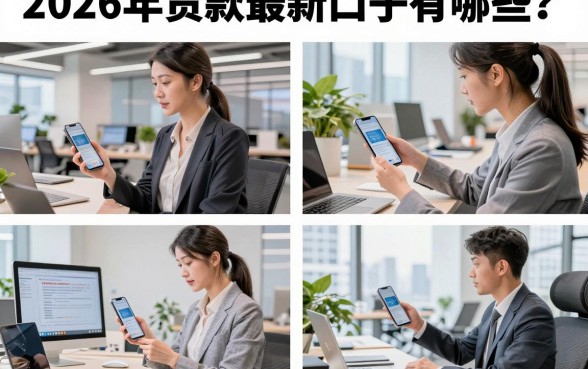 2026年贷款最新口子有哪些？盘点容易通过的小额贷款平台