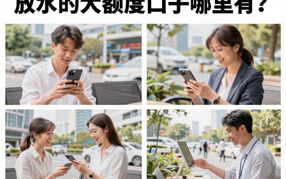 放水的大额度口子哪里有?2026年最新容易下款的大额口子推荐