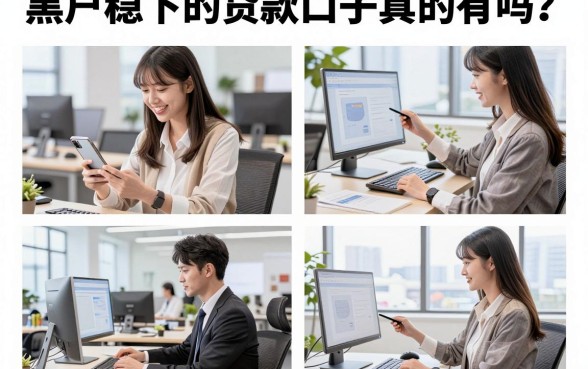 黑户稳下的贷款口子真的有吗?2026年黑户必下的贷款口子有哪些