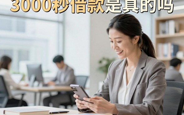 3000秒借款是真的吗，3000秒借款怎么申请容易通过