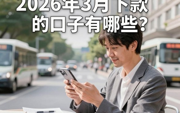 2026年3月下款的口子有哪些?2026年3月最新下款口子哪里找?