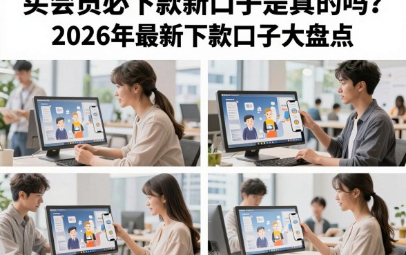 买会员必下款新口子是真的吗？2026年最新下款口子大盘点