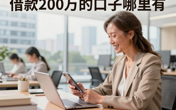 借款200万的口子哪里有,正规大额贷款平台有哪些