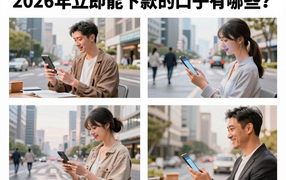 2026年立即能下款的口子有哪些?盘点靠谱的秒批网贷平台