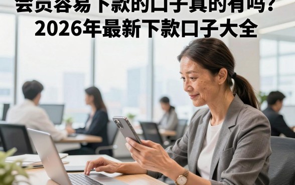会员容易下款的口子真的有吗？2026年最新下款口子大全