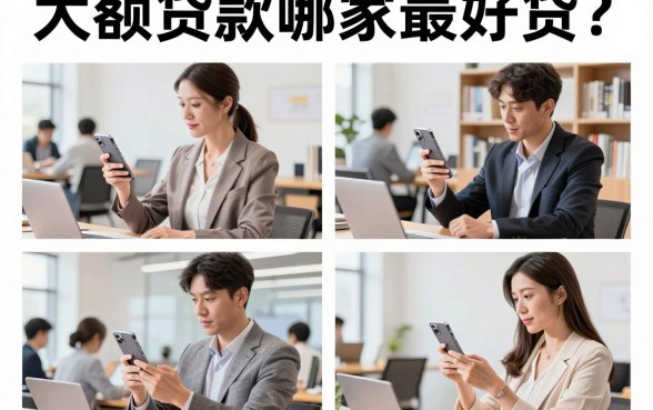 大额贷款哪家最好贷?正规银行大额贷款容易批吗