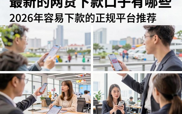 最新的网贷下款口子有哪些,2026年容易下款的正规平台推荐