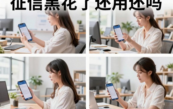 征信黑花了还用还吗,征信黑了会有什么后果