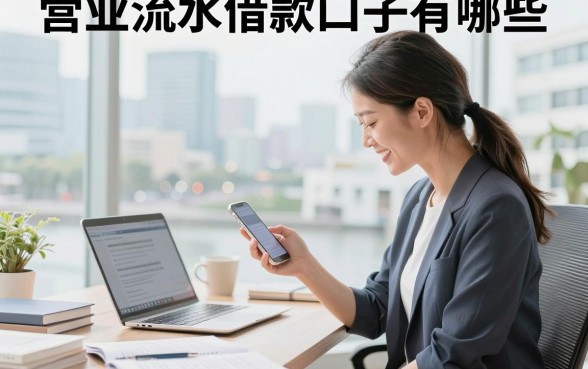 营业流水借款口子有哪些,有流水去哪里能贷到款