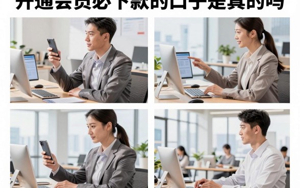 开通会员必下款的口子是真的吗，开通会员必下款的口子有哪些