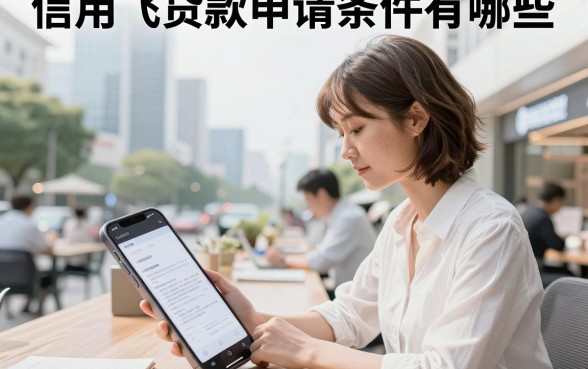 信用飞贷款申请条件有哪些,信用飞贷款好申请吗
