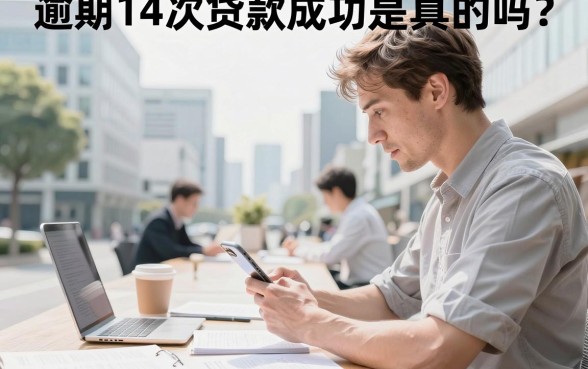 逾期14次贷款成功是真的吗?征信逾期严重还能下款吗