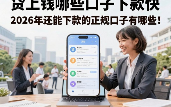 贷上钱哪些口子下款快,2026年还能下款的正规口子有哪些