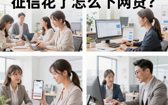 征信花了怎么下网贷？大数据花了哪里可以借到钱