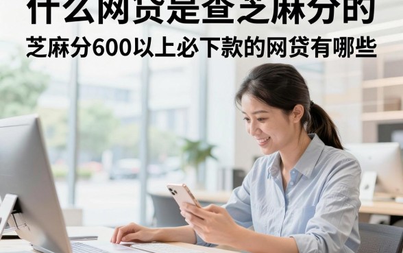 什么网贷是查芝麻分的，芝麻分600以上必下款的网贷有哪些